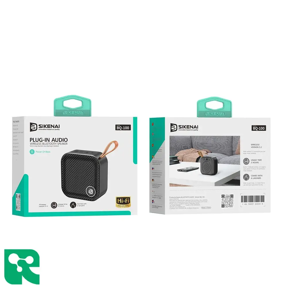 اسپیکر بلوتوثی سیکنای BQ-100