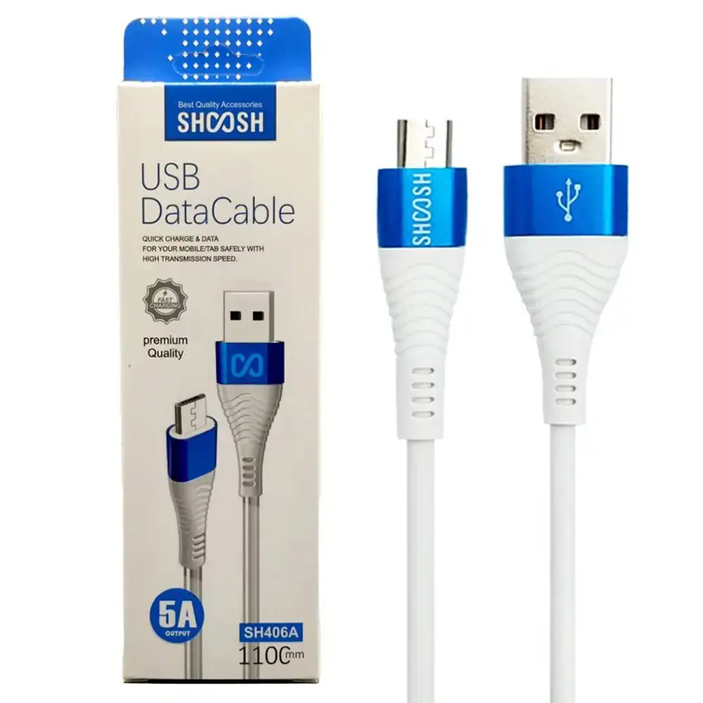کابل شارژ تایپ بی شوش SH406A